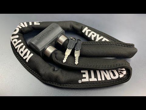 [839] 氪星的TERRIBLE Keeper 810摺疊式自行車鎖。 ([839] Kryptonite’s TERRIBLE Keeper 810 Folding Bike Lock)