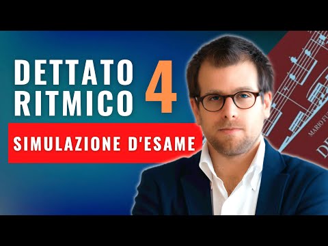 Dettato Ritmico N°4 M. Fulgoni: simulazione d'esame 2026
