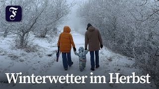 Deutschland vor eisigem Wochenende