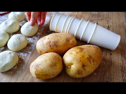 ✅Receta de patatas con vaso de papel.❗ El resultado es sorprendente y delicioso.💯