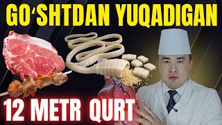 ГЎШТДАН 12 МЕТРЛИК ҚУРТ СИЗГА ҚАНДАЙ ЮҚИШИНИ БИЛИБ ОЛИНГ, ҲАТТО ШАШЛИК СОМСАД