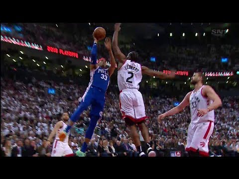 Raptors Highlights: Kawhi Blocks Harris - April 27, 2019