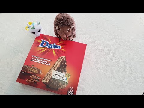 Daim Swedish Almond Cake Unboxing