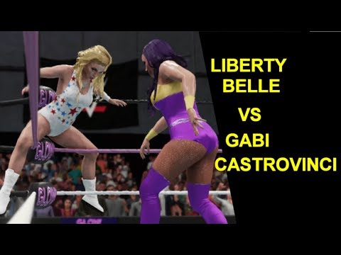 GLOW 1985 - Liberty Belle vs Gabi Castrovinci