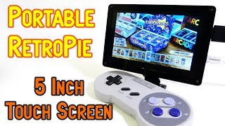 RetroPie Portable 5 Inch Driver Free Touch Screen