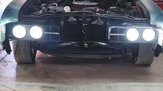 LED Conversation on a 1967 Delta so cool