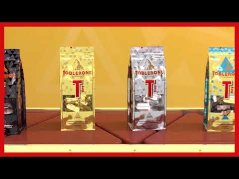 Toblerone Tiny Crunchy Almonds Mix at Heathrow airport