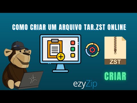 Como criar arquivos TAR.ZST online
