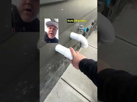 Basic plumbing & hvac furnace venting problems #plumbing #hvac #buildings