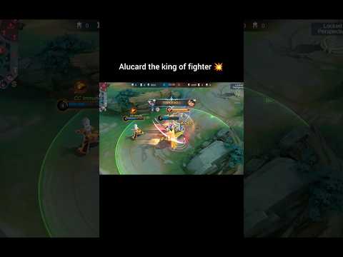 Alucard The king of fighter 💥 | tower dive triple kill 🔥| mobile legends highlights