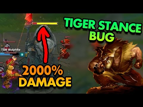 GAMEBREAKING UDYR TIGER STANCE BUG! TIGER STANCE 2000% MORE DAMAGE!