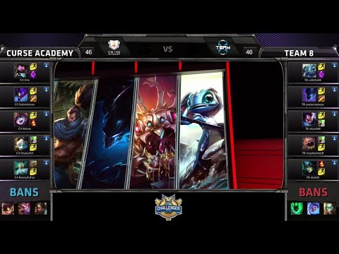 Curse Academy vs Team 8 Game 3 | Grand Finals S4 NACS #2 Summer 2014 Playoffs | CA vs T8 G3 Bo5