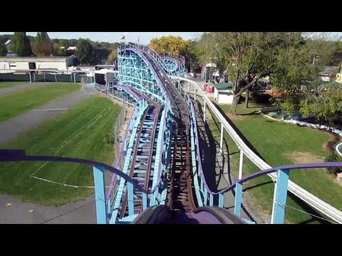 Front row point of view footage of Kingdom Coaster