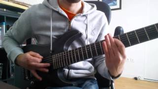 Amon Amarth - The Beheading Of A King (guitar cover)