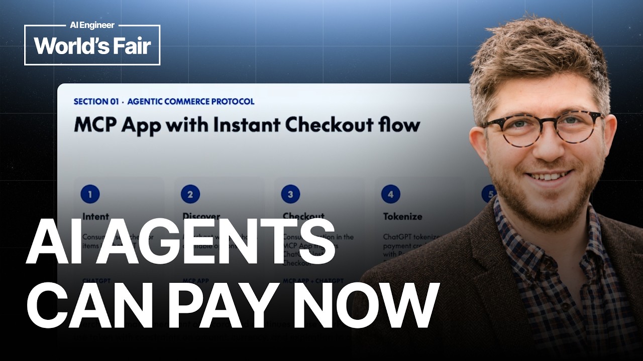 How AI Agents Pay: Checkout in ChatGPT and Google AI Mode — Sam Parsons, PayPal