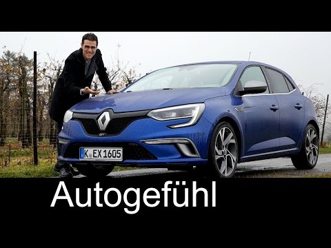 Renault Megane GT FULL REVIEW test driven all-new GT & Bose Edition 2016 neuer - Autogefühl