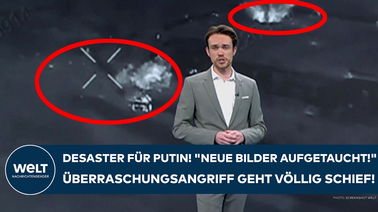 UKRAINE-KRIEG: Desaster für Putin! "Neue Bilder aufgetaucht" Überraschungsangriff geht völlig schief