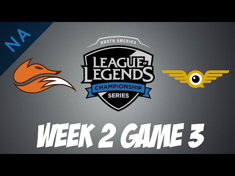 Echo Fox vs FlyQuest | Game 3 | HIGHLIGHTS | NA LCS W2D3 2017 Spring split