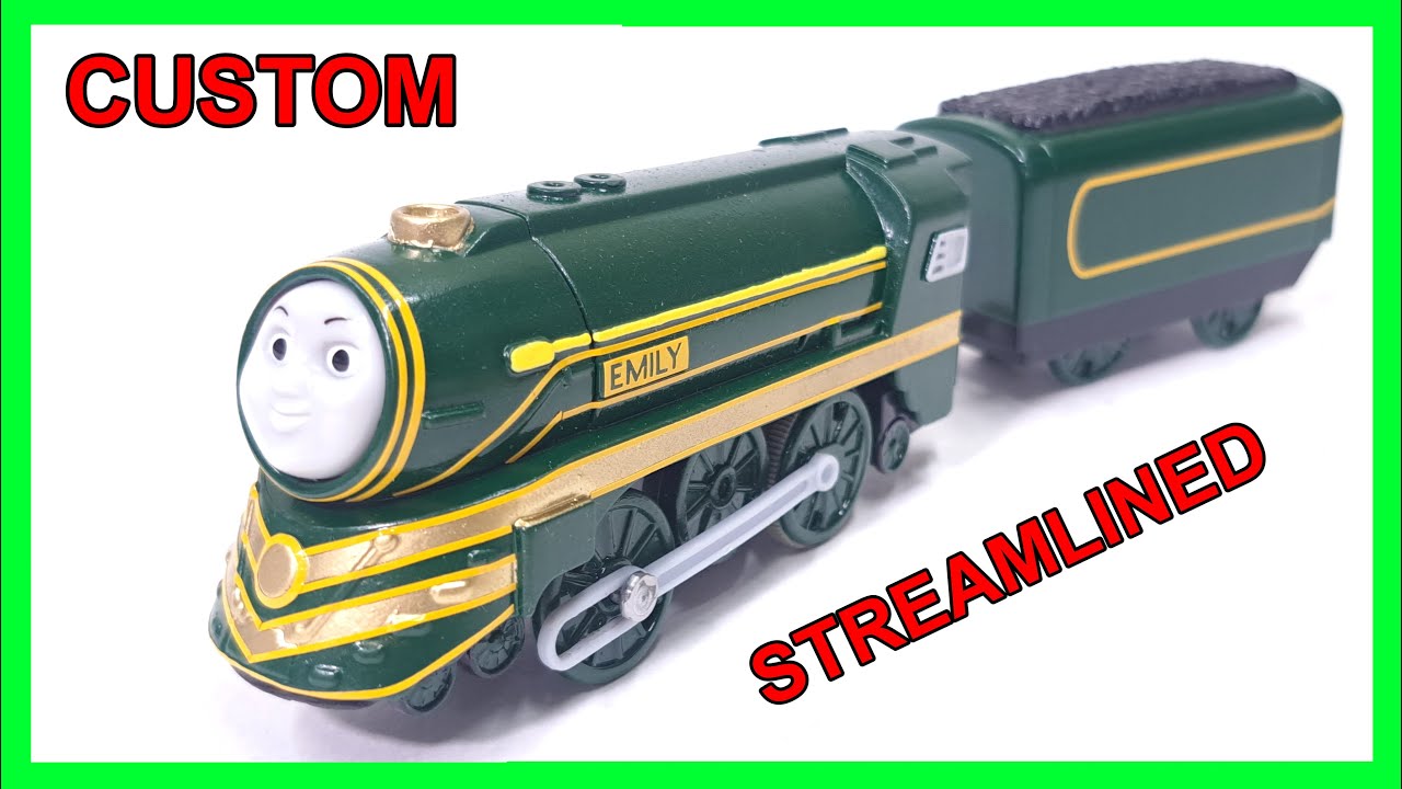 Trackmaster Making a Custom Streamlined Emily Thomas Train