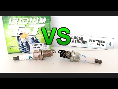 NGK Laser Platinum vs Denso Iridium TT - COLD Start Test