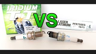NGK Laser Platinum vs Denso Iridium TT - COLD Start Test