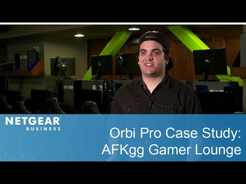 Orbi Pro Case Study: AFKgg Gamer Lounge