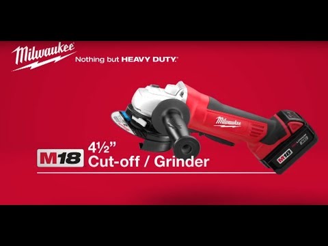 Milwaukee M18 Cordless Cutoff/Grinder  Tool Only 18 Volt 4.5in. Model# 2680-20