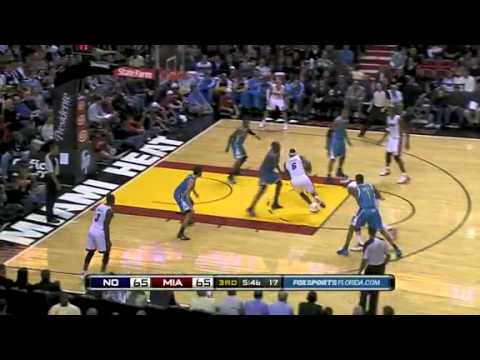 Miami Heat vs New Orleans Hornets (96 - 84) December 13, 2010
