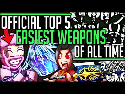 Official Top 5 Easiest Weapons in All of Monster Hunter History! (Discussion/Vote/Iceborne) #mhw