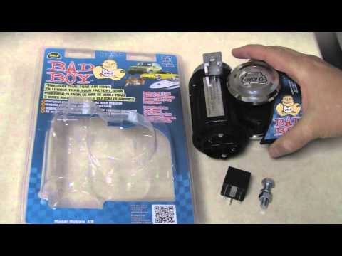 WWGe123 WoLo Bad Boy Horn and WoLo Wire Harness
