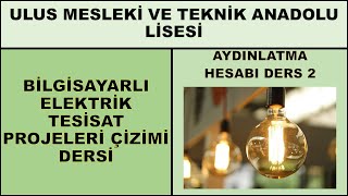 AYDINLATMA HESABI 2. DERS