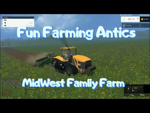 Farming Simulator 15 - Midwest Family Farms Field cutting