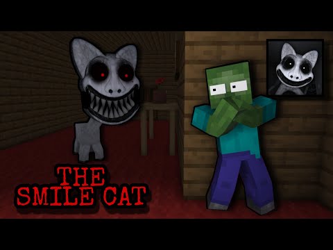 ROBE CUBE - Monster School : The Smile Cat Horror Challenge - Minecraft Animation