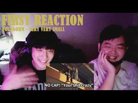 YOUNGOHM - VERY VERY SMALL | FIRST REACTION!!