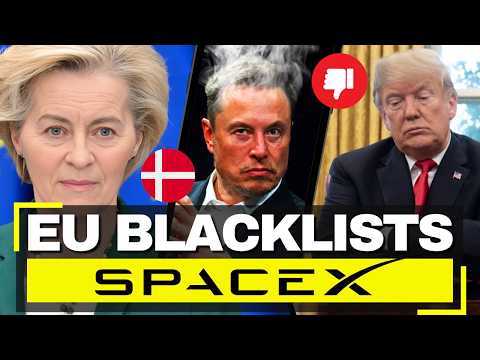 Denmark REJECTS SpaceX IPO - Musk Lost $5B, Wants $1.8T, EU Says NO