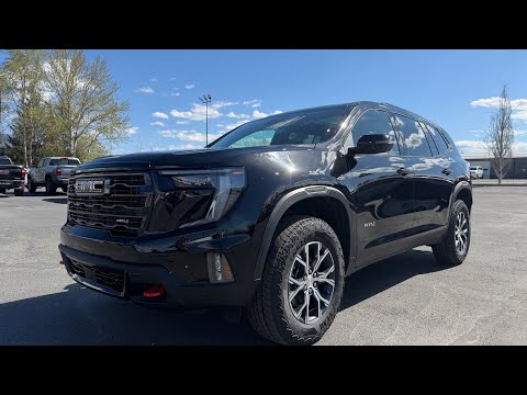 2026 GMC Acadia AWD AT4 in Black for sale at North Star Chevrolet Buick GMC in Cranbrook, BC