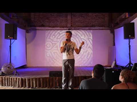 Sex & Death Ego;  Lecture at Ozora Festival 2018;  gregor reti