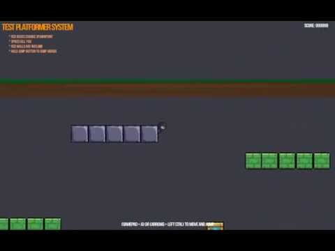Unity5 Platformer engine from scratch progress 03