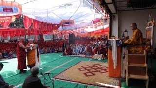 Gyalwang Karmapa's Teaching in Kinnaur Day 1 (Translation in हिंदी)