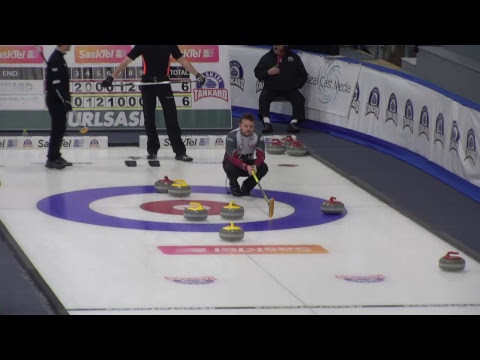 CURLSASK 2019 Tankard - Game B22 - Feb 8/19 8 am - Dunstone vs Kleiter