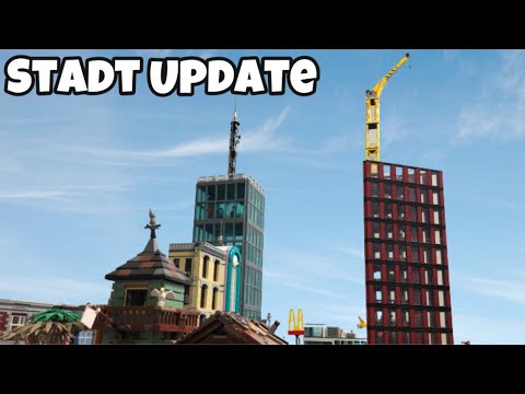 Lego Stadt/City Update #40 - Wolkenkratzer (Skyscraper) Teil 7 - Architektur Büro und Kran!