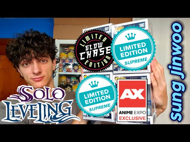 Vídeo relacionado con Funko Pop! Animation: Solo Leveling - Sung Jinwoo - 1 in 6 Chance of Receiving The Rare Chase Variant - Styles May Vary - Figura de Vinilo Coleccionable - Idea de Regalo - Mercancía Oficial