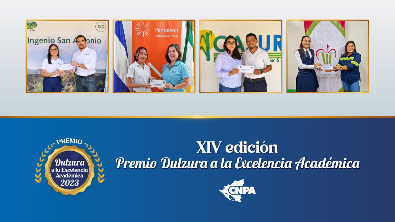 XIV Edición Premio Dulzura a la Excelencia Académica