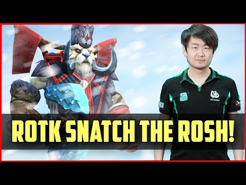 EHOME.rOtk Unbelievable Rosh Snatch vs VP @ TI5 DOTA 2
