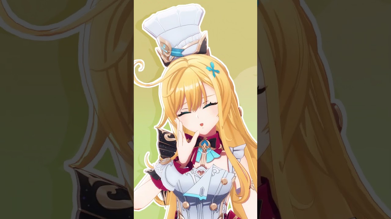 【原神MMD/Genshin Impact】いただきまーす！【Escofier/エスコフィエ】#genshinimpact  #原神mmd #Escofier #エスコフィエ #原神