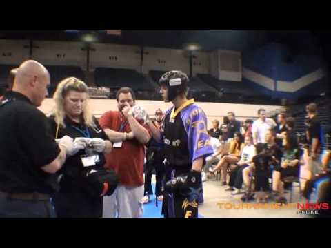Team Velocity vs Team Straight Up Mens Team Fighting Round 1 at Gator Nationals 2011