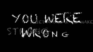 Icon For Hire - You Were Wrong Lyrics