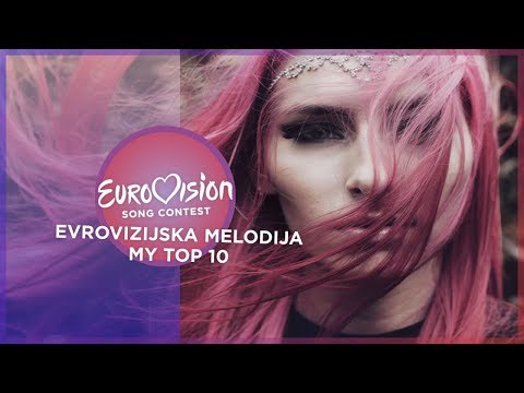 Eurovision 2019 (Evrovizijska Melodija/EMA 2019/Slovenian National Selection) - Top 10