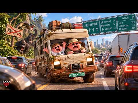 QKAAA... PREJ XHUNGLLES NE AUTOSTRAD !?? - RV There Yet ? *Ep4* | SHQIPGaming
