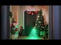 Luci a forma di albero di Natale Multicolore 80 x 56 cm PVC - Foto miniatura 10